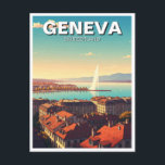 Carte Postale Genève Suisse<br><div class="desc">Genève, nichée le long des rives du lac Léman et entourée par les Alpes et le Jura, est l'une des villes les plus pittoresques de Suisse. Connu comme un pôle mondial de la diplomatie, il abrite de nombreuses organisations internationales, dont les Nations Unies et la Croix-Rouge. La ville mêle harmonieusement...</div>