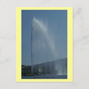 Carte Postale Genève, Suisse