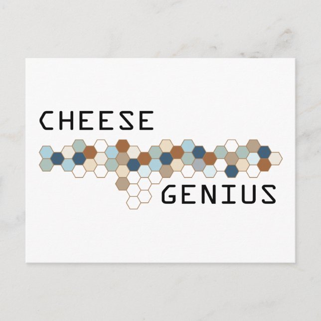 Carte Postale Génie du fromage (Devant)