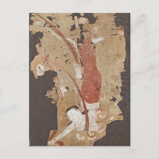 Carte Postale Génie volant ou, Apsaras, de Dunhuang (Devant)