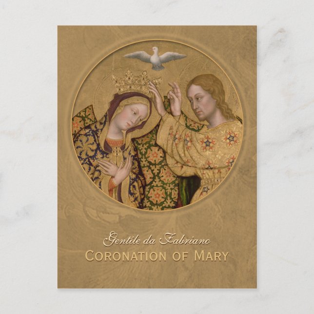 Carte postale Gentile da Fabriano Coronation CC063 (Devant)