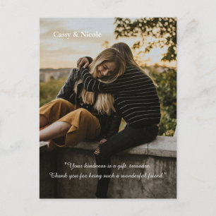 Carte Postale Gentillesse et Merci