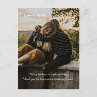 Carte Postale Gentillesse et Merci