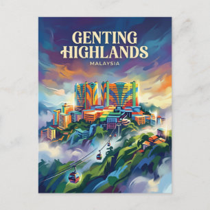 Carte Postale Genting Highlands Malaisie
