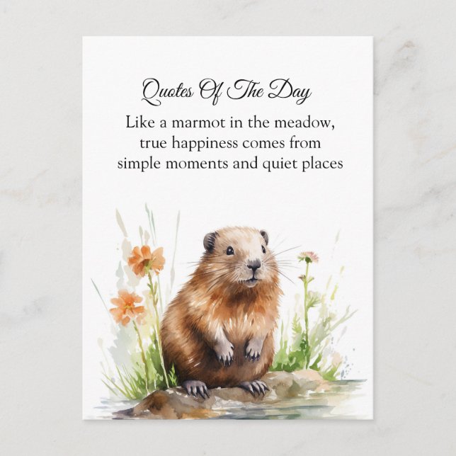 Carte Postale Gentle Guardian of the Meadow (Devant)