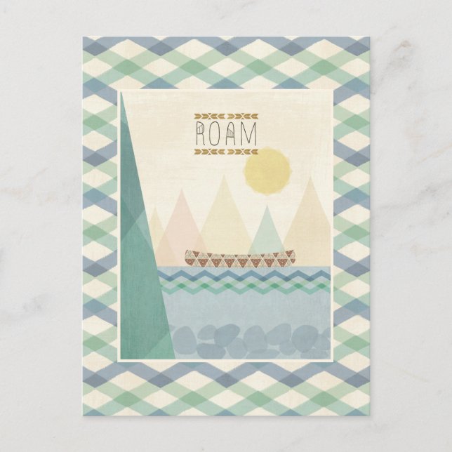 Carte Postale Geo II extérieur | Roam (Devant)