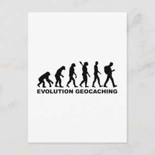 Carte Postale Géocentrage de l'évolution