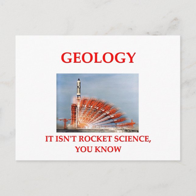 Carte Postale géologie (Devant)