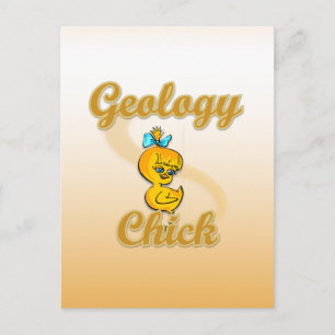 Carte Postale Géologie Chick