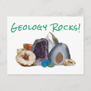 Carte Postale géologie rocks!
