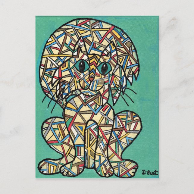 Carte Postale Géométricat 5 (Devant)