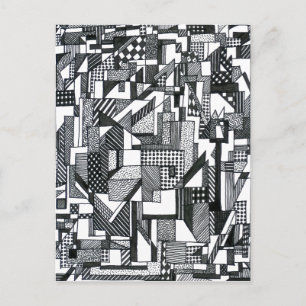 Carte Postale Géométrie émergente
