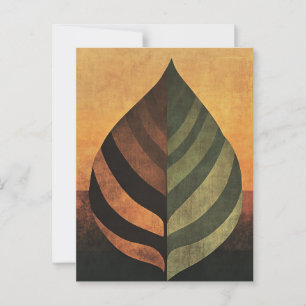 Carte Postale Géométrie organique #120