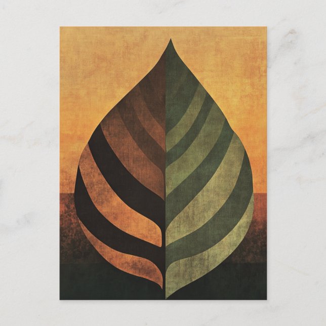 Carte Postale Géométrie organique #120 (Devant)