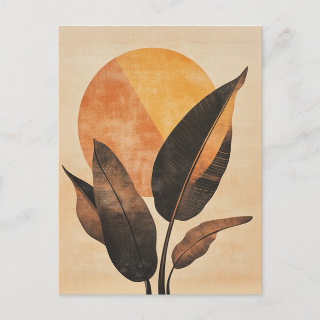 Carte Postale Géométrie organique #123 (Devant)