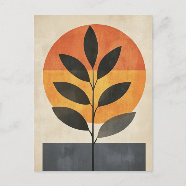 Carte Postale Géométrie organique #129 (Devant)