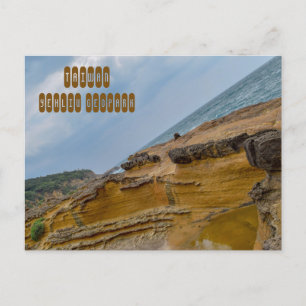 Carte Postale Géoparc Yehliu à Taïwan