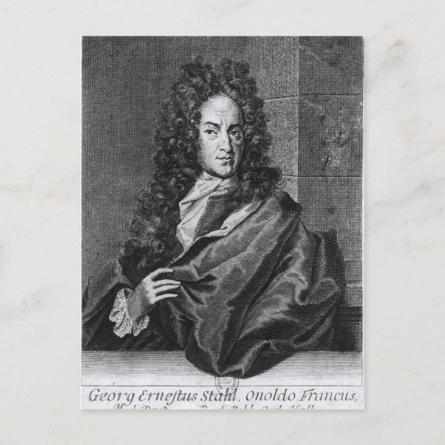 Carte Postale Georg Ernest Stahl (Devant)