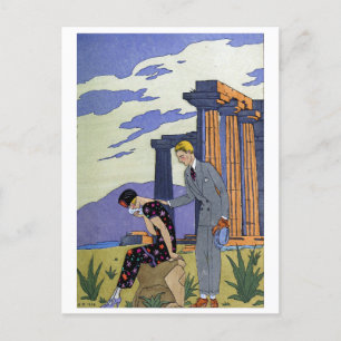 Carte postale George Barbier