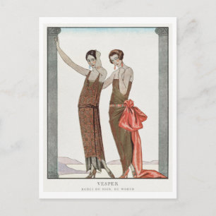 Carte postale George Barbier