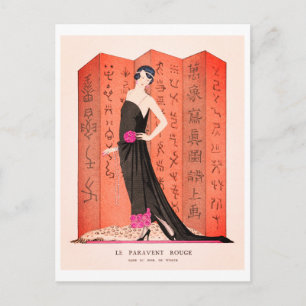 Carte postale George Barbier Vintage