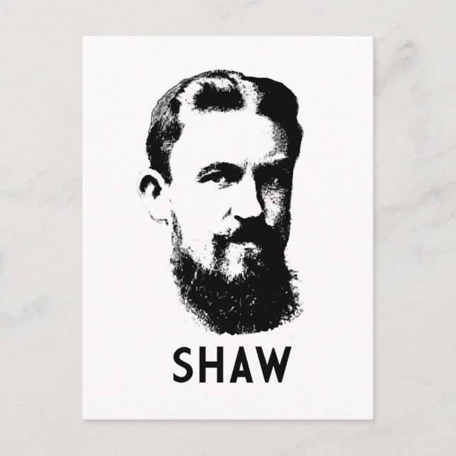 Carte Postale George Bernard Shaw (Devant)