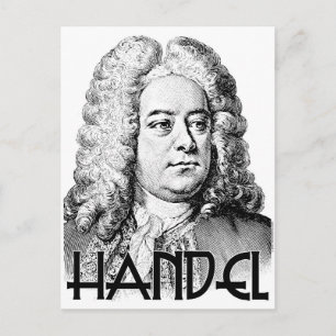 Carte Postale George Frideric Handel