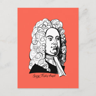 Carte Postale George Frideric Handel