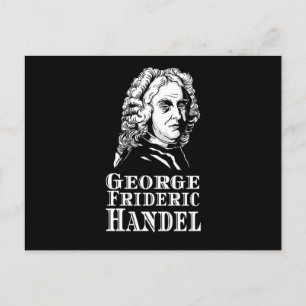 Carte Postale George Frideric Handel Portrait