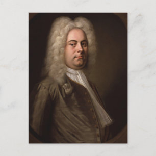 Carte Postale George Frideric Hanel par Balthasar Denner