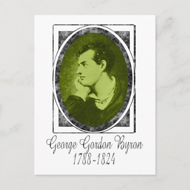 Carte Postale George Gordon Byron (Devant)