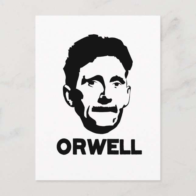 Carte Postale George Orwell (Devant)
