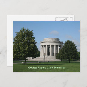 Carte Postale George Rogers Clark Memorial Vincennes Indiana