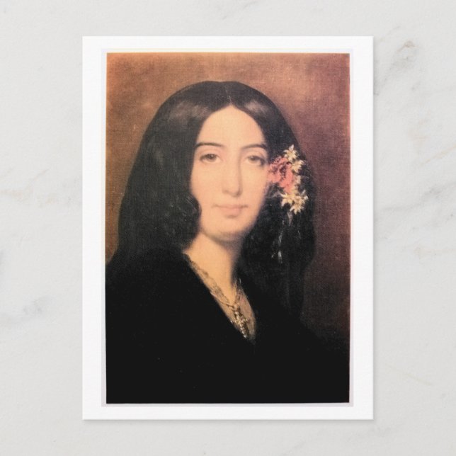 Carte Postale George Sand par Charpentier (Devant)
