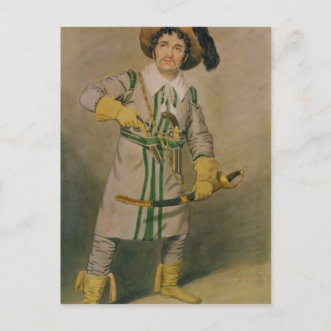 Carte Postale George Smith en tant que champion (Devant)