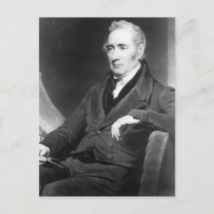 Carte Postale George Stephenson, gravé par Charles Turner