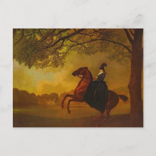 Carte Postale George Stubbs - Laetitia, Lady Lade
