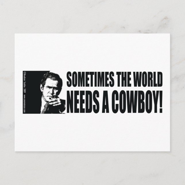 Carte Postale George W. Bush (Devant)