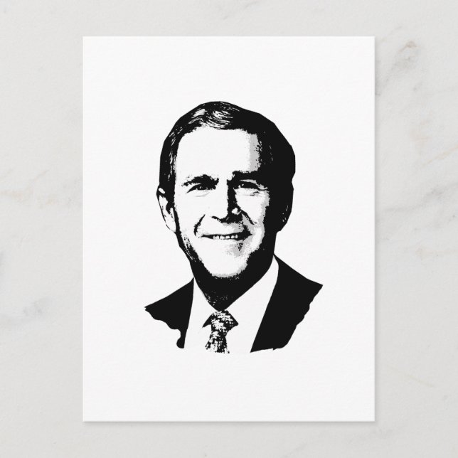 Carte Postale George W. Bush (Devant)