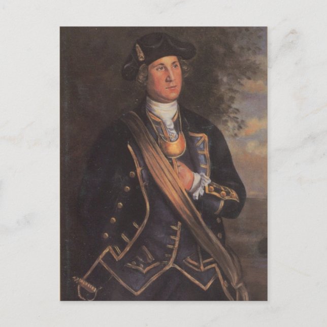 Carte Postale George Washington (Devant)