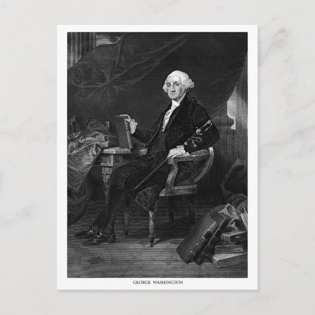 Carte Postale George Washington (Devant)