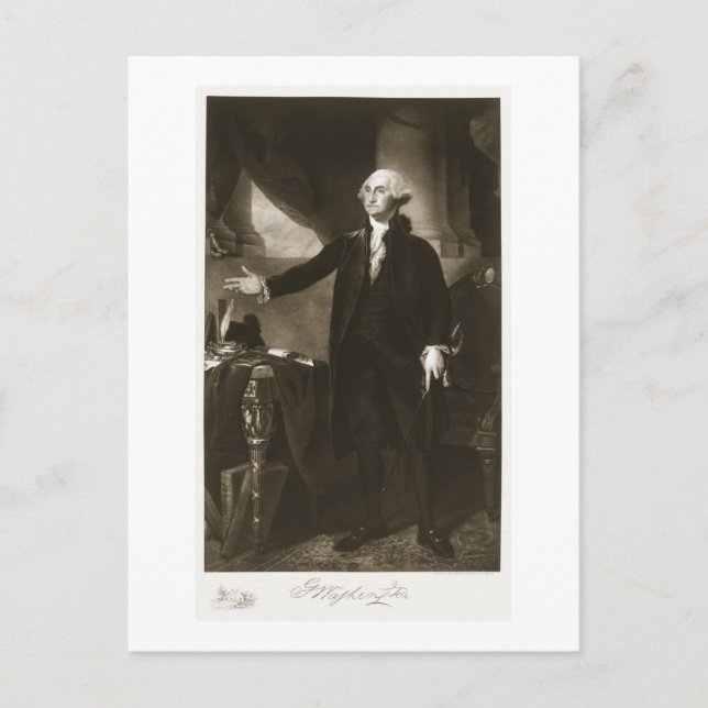 Carte Postale George Washington (Devant)