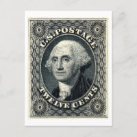 George Washington Douze Cents Postage américain