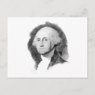 Carte postale George Washington Portrait