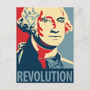 Carte Postale George Washington - Revolution: OHP Postcard
