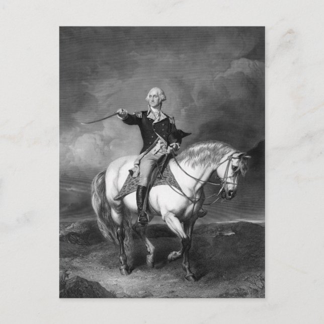 Carte Postale George Washington Salute postcard (Devant)