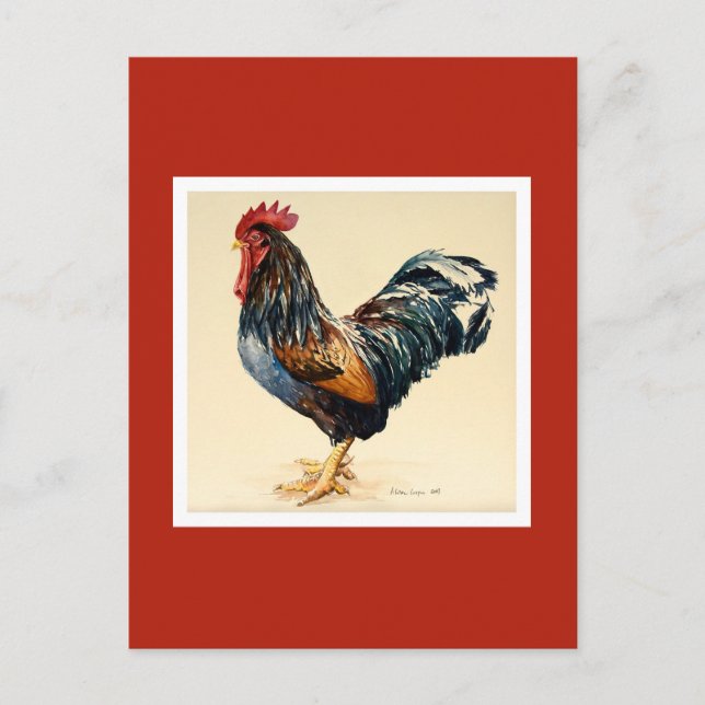 Carte Postale George's Cockerel 2007 (Devant)