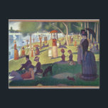 Carte Postale Georges Pierre Seurat | Dimanche après-midi sur l'<br><div class="desc">Dimanche après-midi sur l'île de La Grande Jatte,  1884-86 | par Georges Pierre Seurat | Art Location : The Art Institute of Chicago,  IL,  USA | Artiste français | Numéro de collection d'images : BAL693</div>