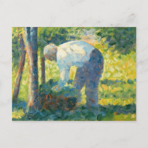 Carte Postale Georges Pierre Seurat   Le jardinier