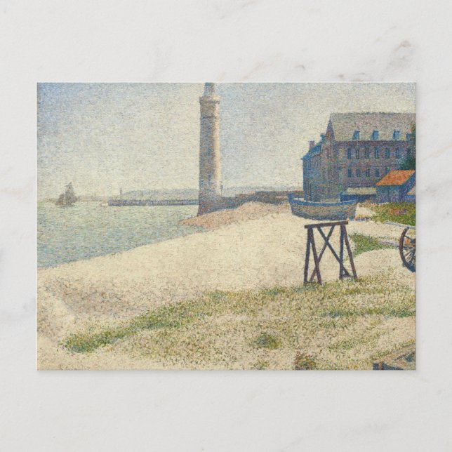 Carte Postale Georges Pierre Seurat | The Lighthouse at Honfleur (Devant)